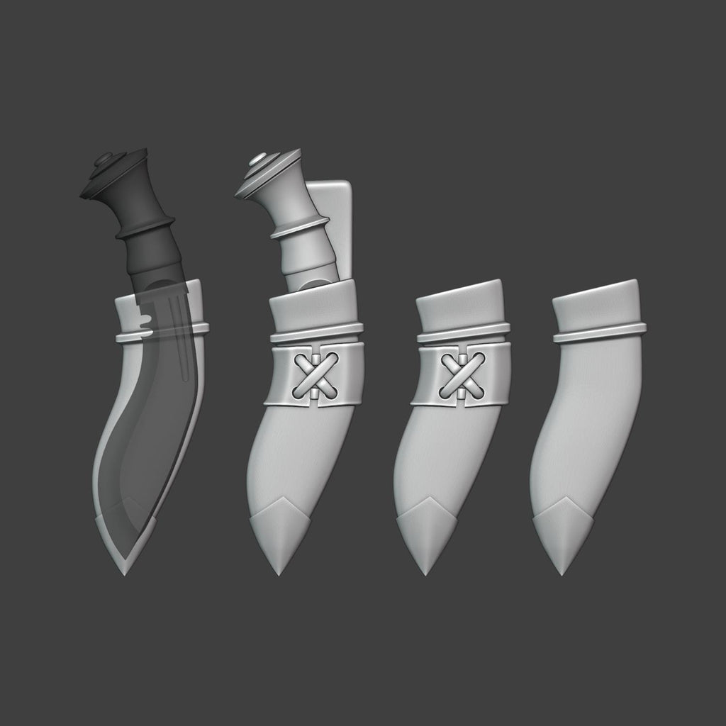 Gen 3 - Gurkha Knife arms