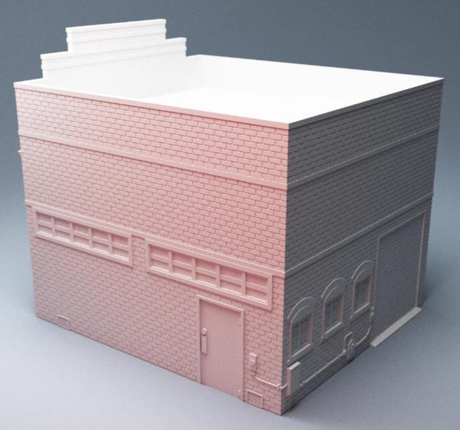 Urban Repair Workshop Building – Modern City Building for MCP – Corvus Games Terrain