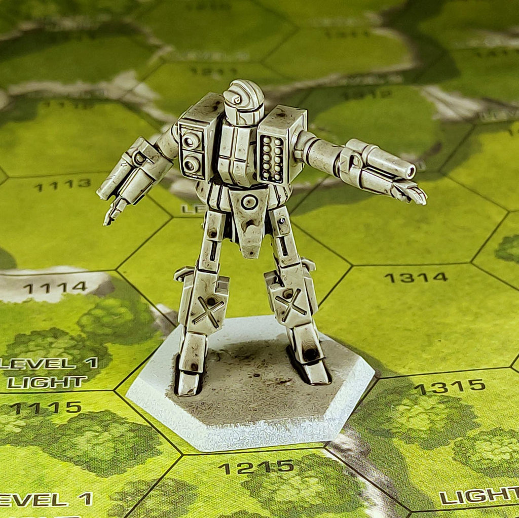 Quickdraw | Sir Mortimer Bombito | American Mecha | Compatible with BT and other 6mm Tabletop Wargames