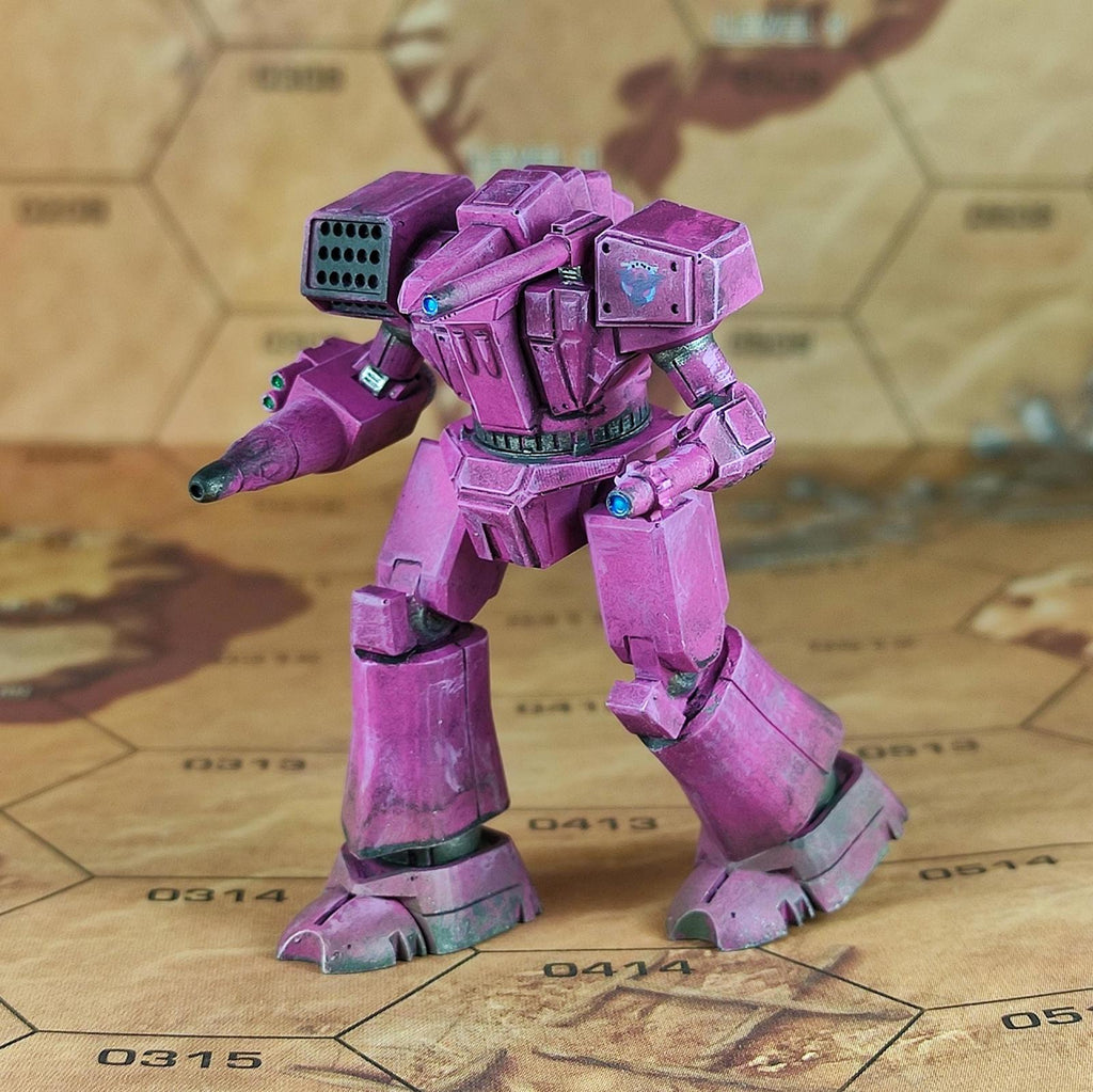 Albatross | Sir Mortimer Bombito | American Mecha | Compatible with BT and other 6mm Tabletop Wargames