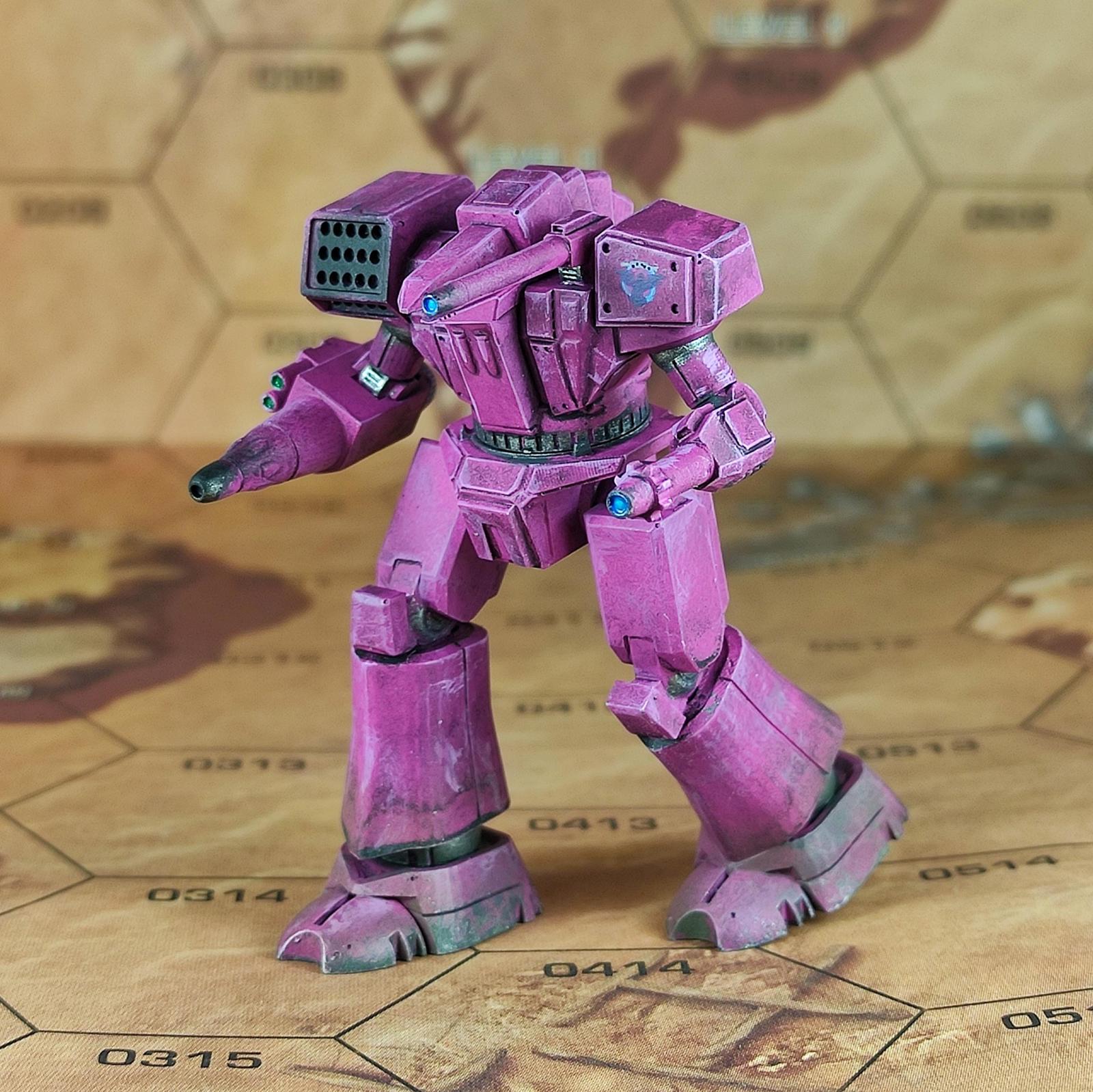 Albatross | Sir Mortimer Bombito | American Mecha | Compatible with BT and other 6mm Tabletop Wargames