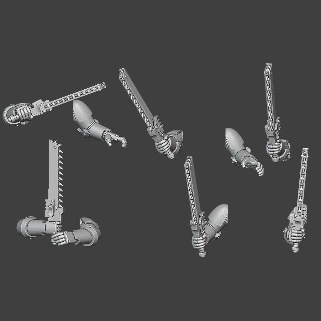 Gen 4 - Chainblade Arms