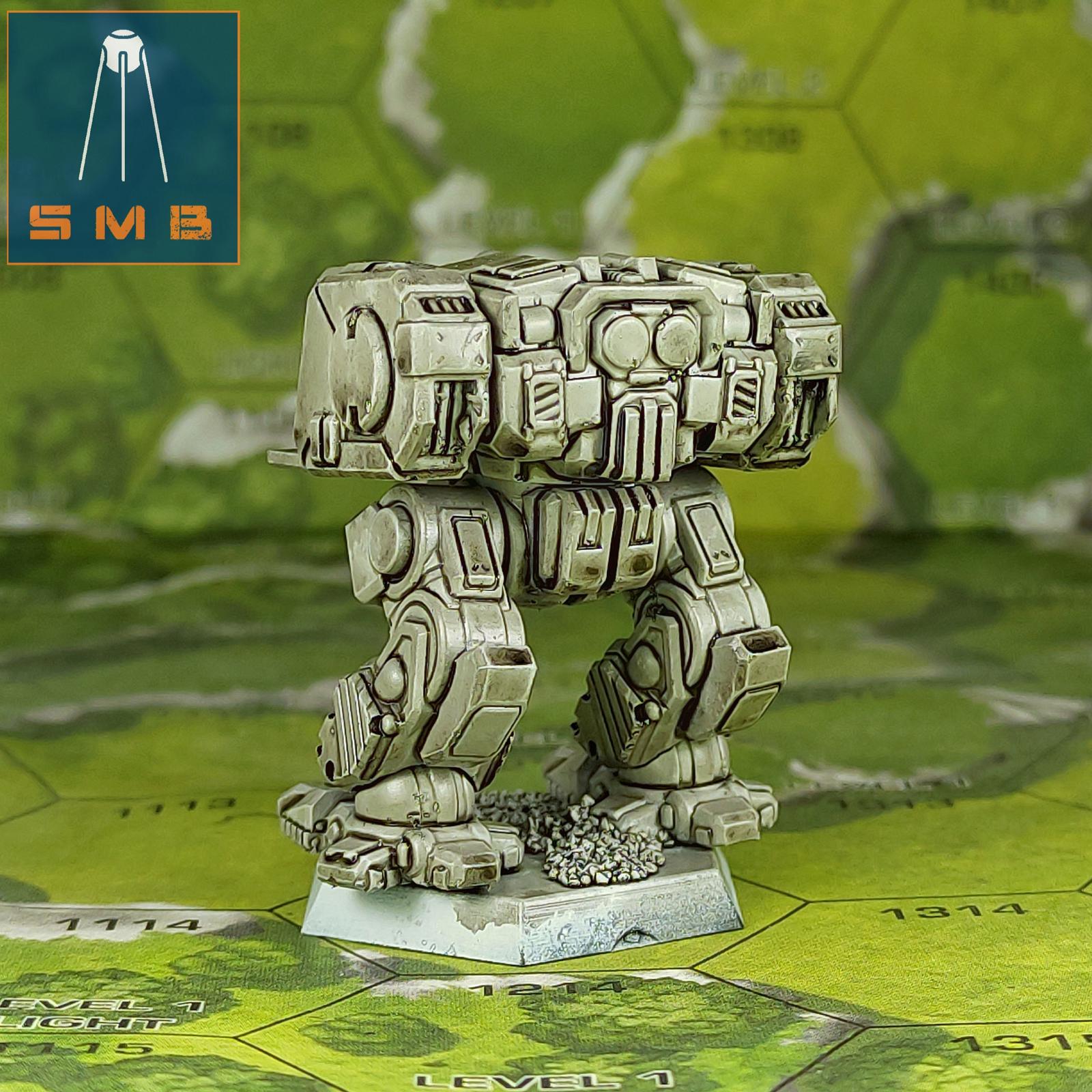 Stalker STK-3F  | Sir Mortimer Bombito | American Mecha | Compatible with BT and other 6mm Tabletop Wargames