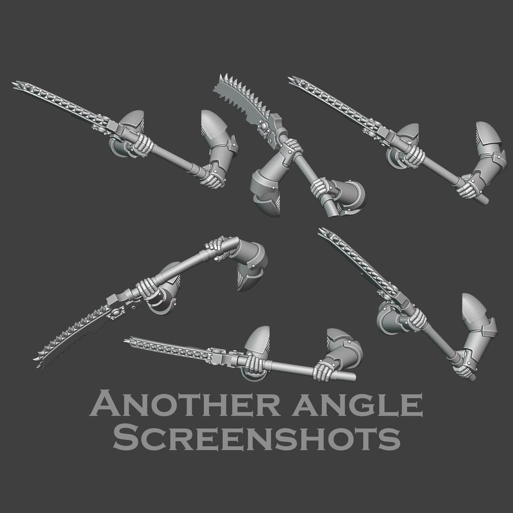 Gen 4 - Chain Glaive Arms