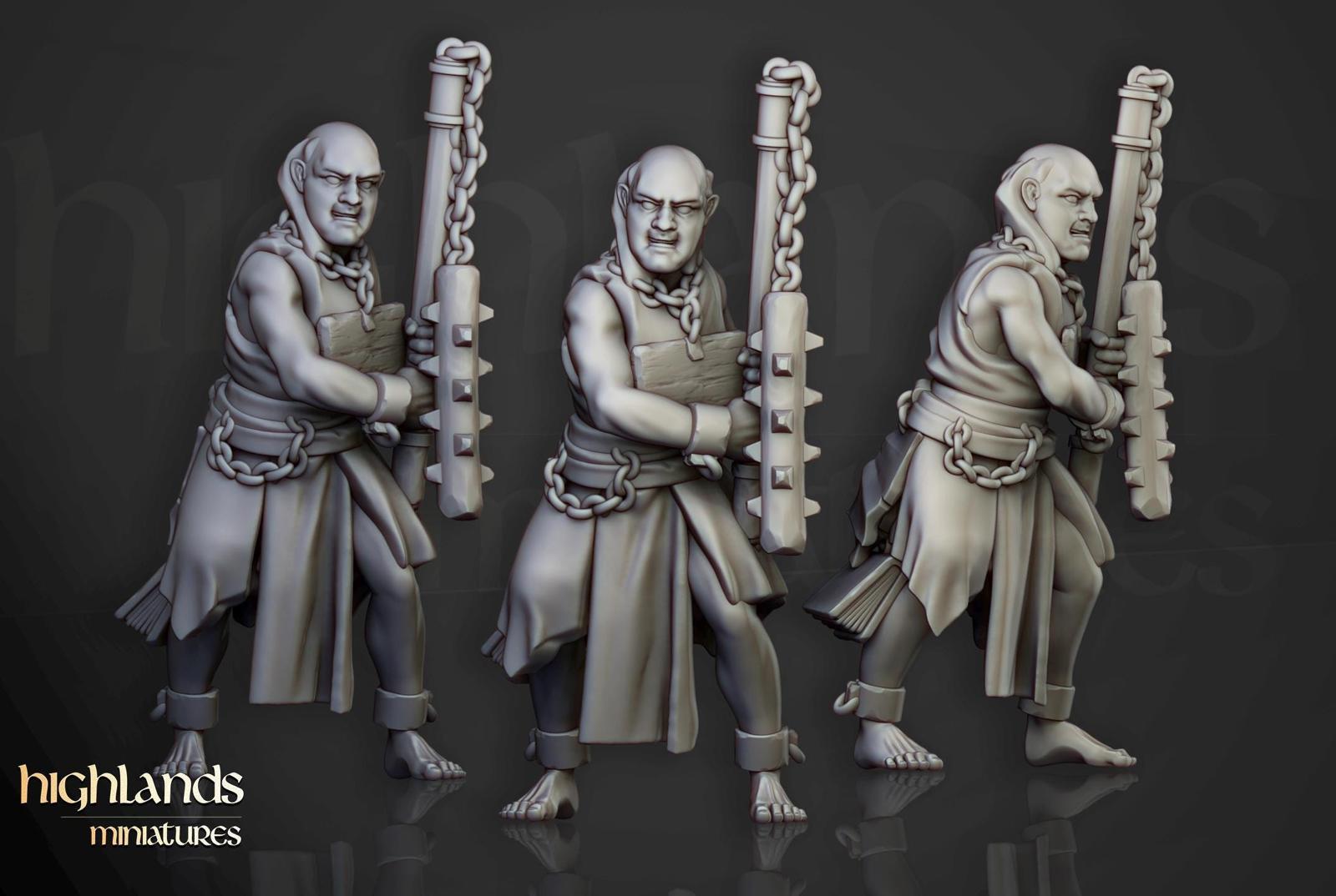 Fanatical zealots | Highlands miniatures