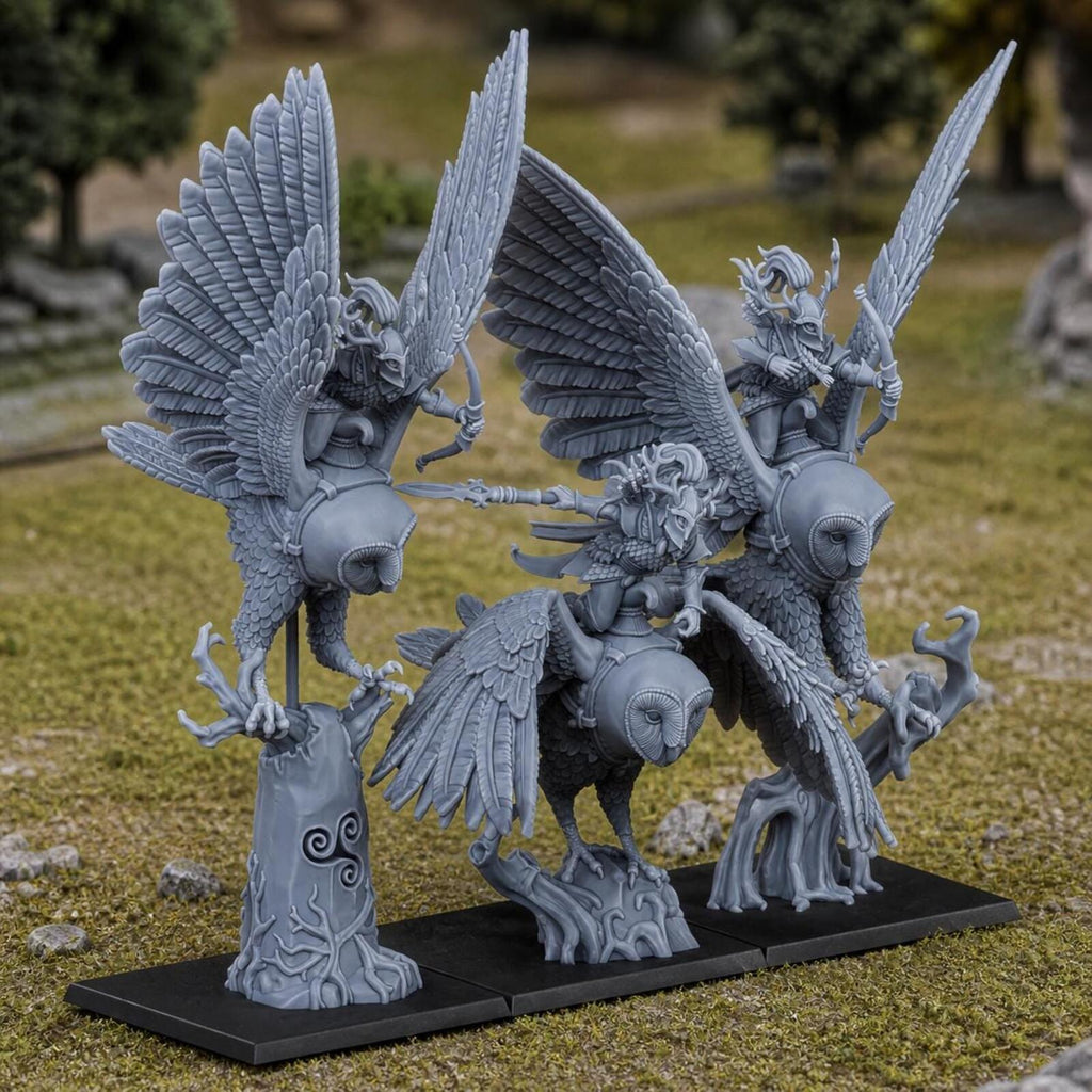Feral Elves Great Owls Riders