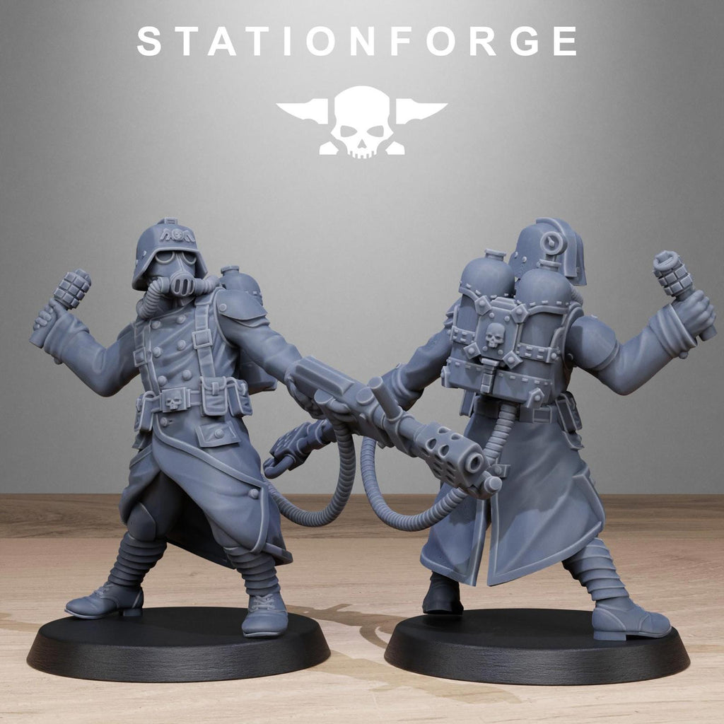 Grim Guard Flamers - set of 10