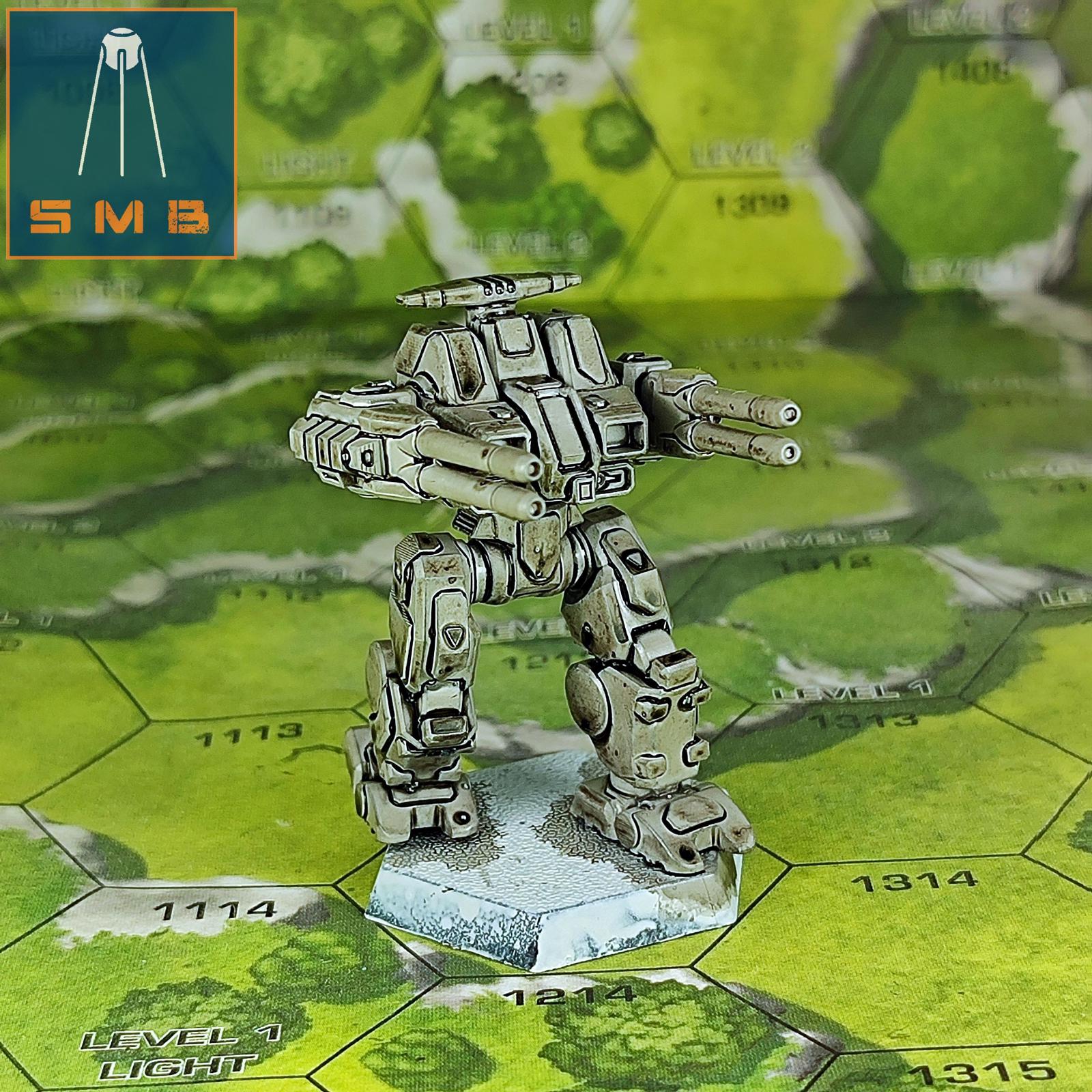Rifleman (Unseen) | Sir Mortimer Bombito | American Mecha | Compatible with BT and other 6mm Tabletop Wargames