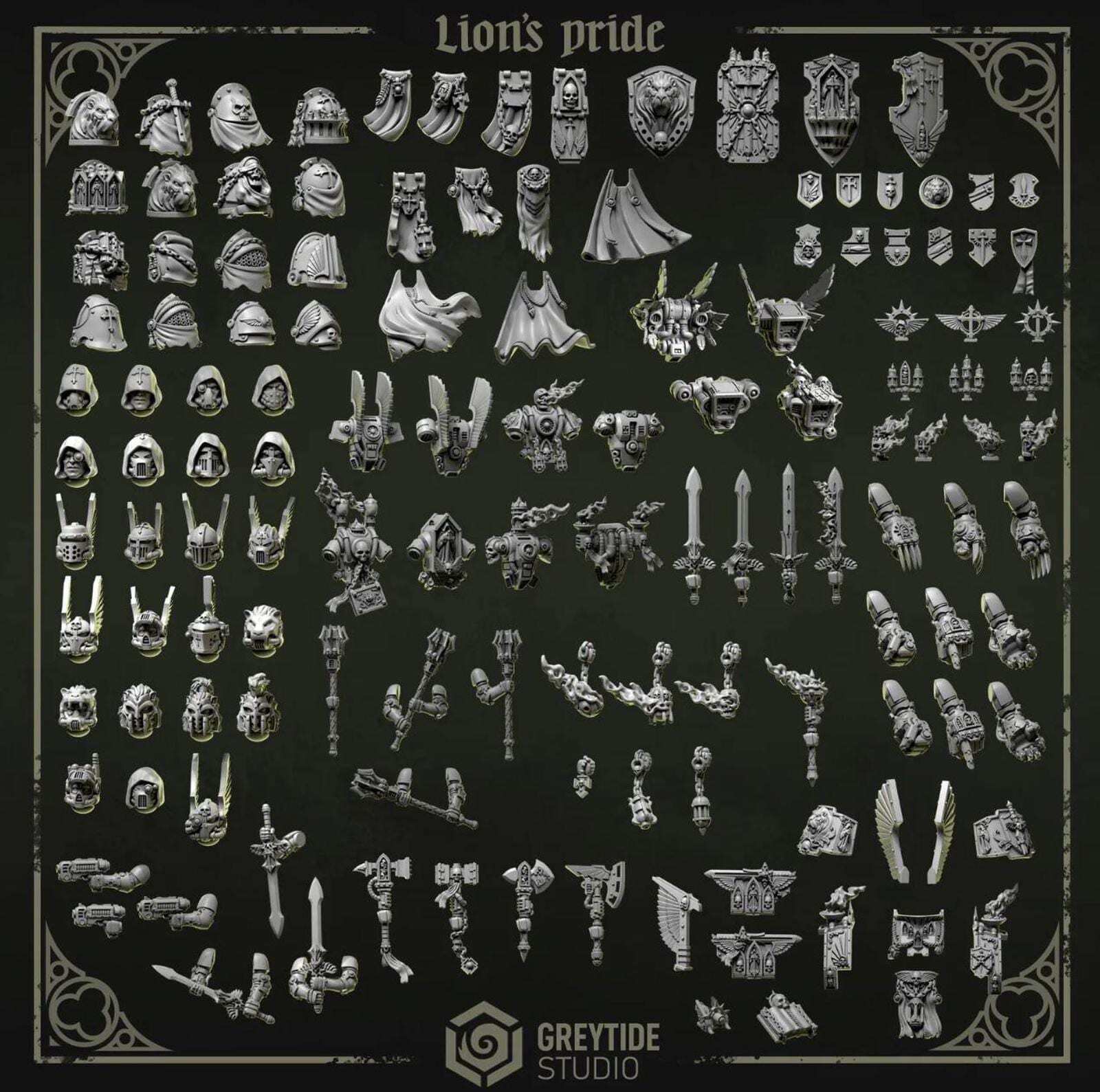 Lions Pride Core Set GreyTide Studio