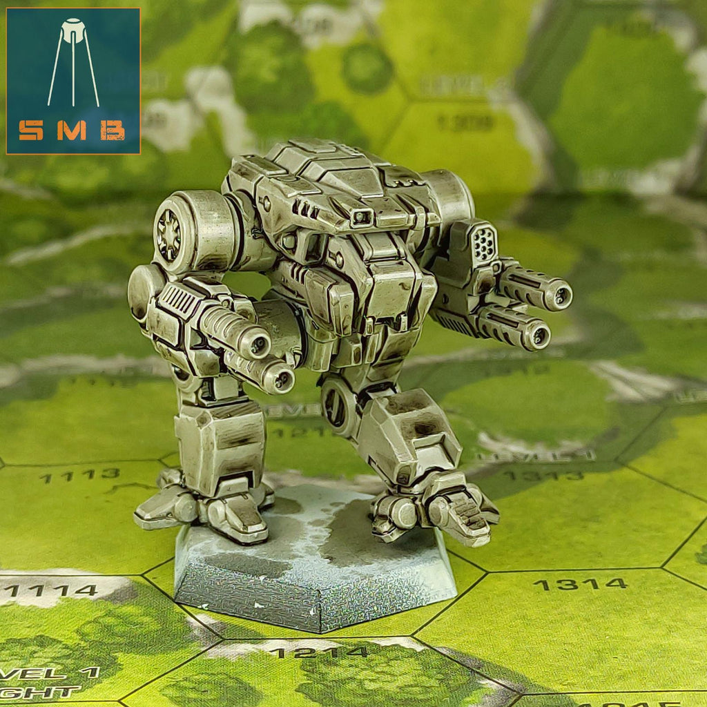 Warhawk (Masakari) | Sir Mortimer Bombito | American Mecha | Compatible with BT and other 6mm Tabletop Wargames