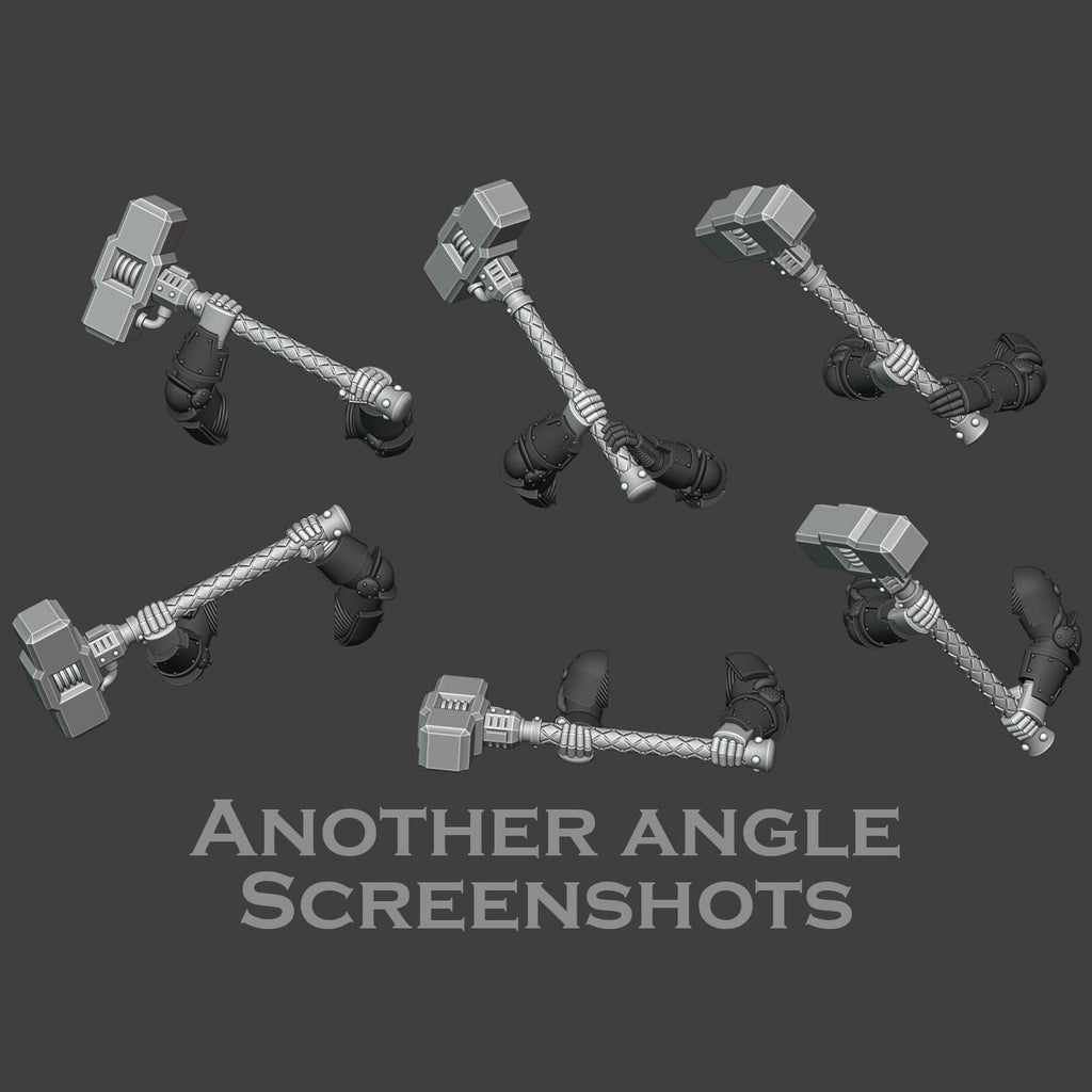 Gen 3 - Mallet hands