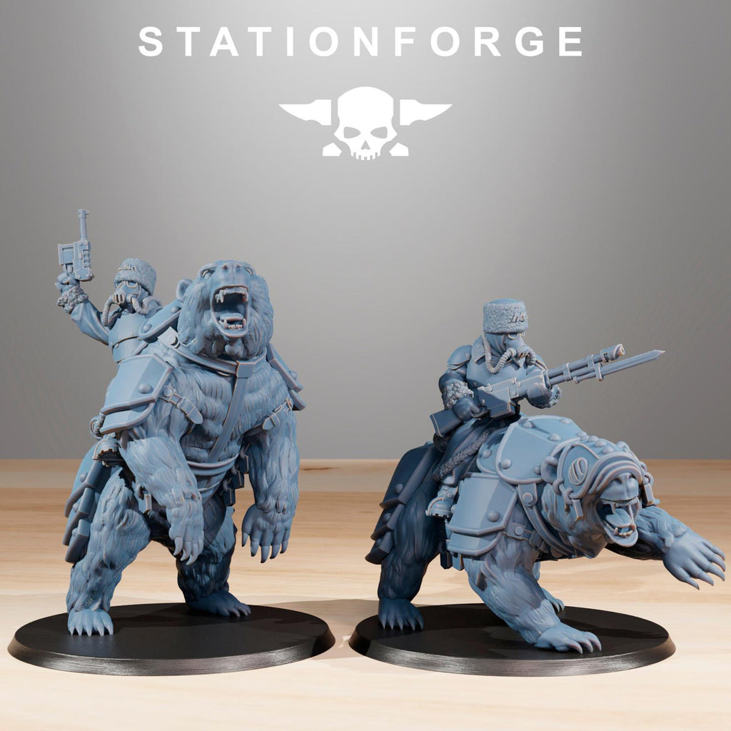 Grim Guard Bear Riders x 11