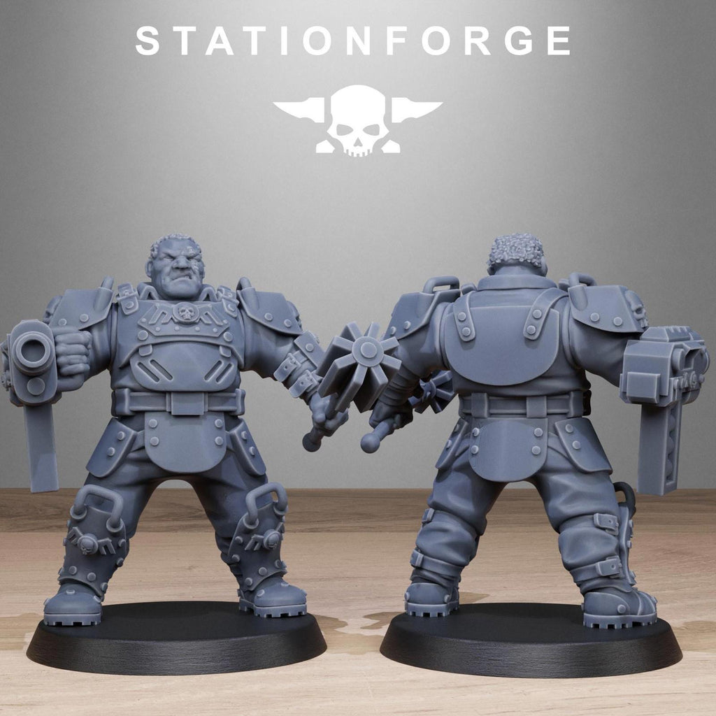 Grim Guard Armoured Mutants - set of 10
