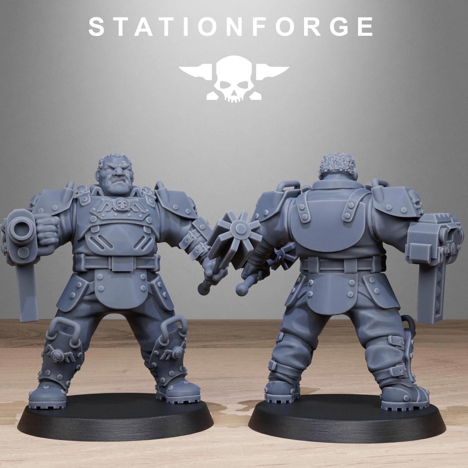 Grim Guard Armoured Mutants - set of 10