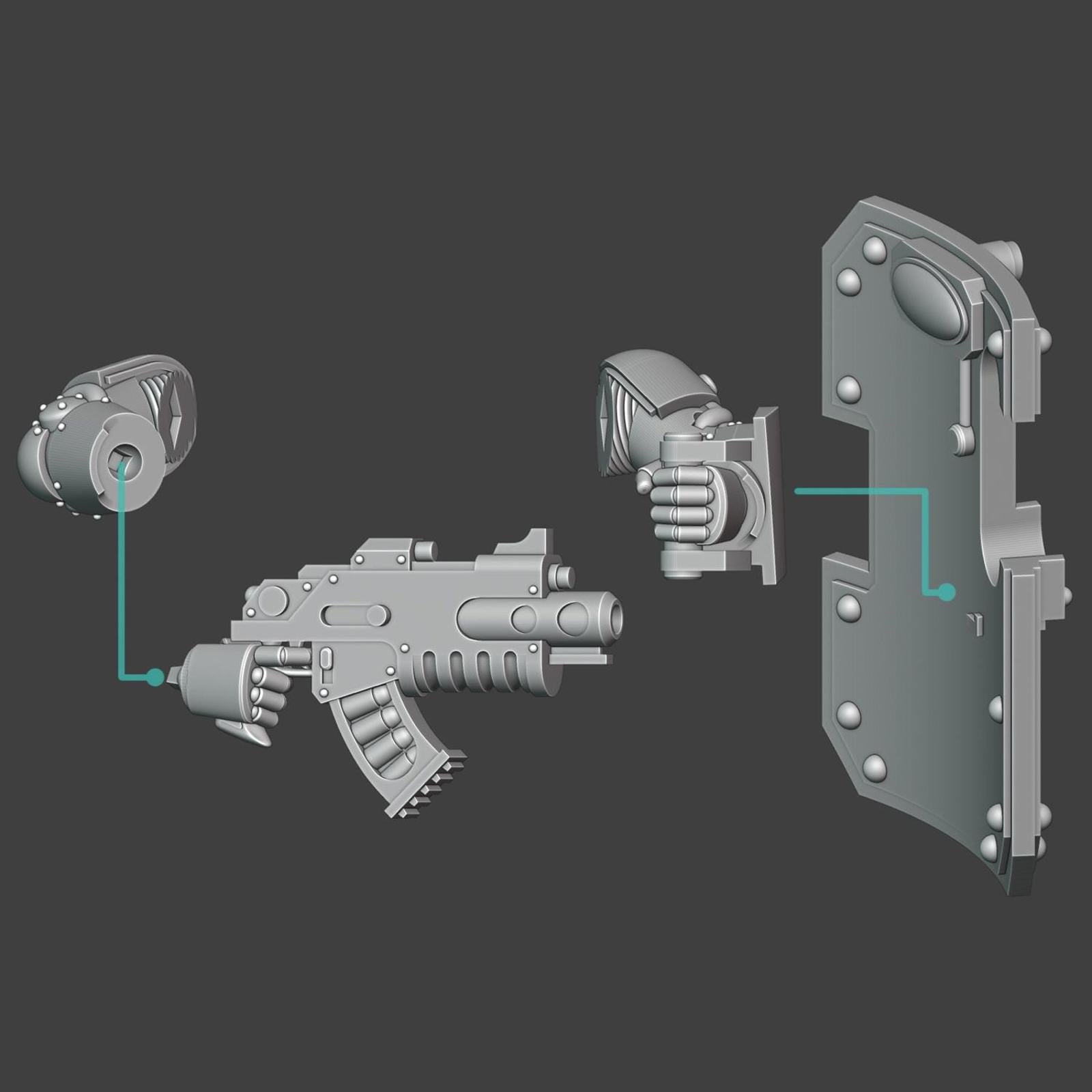 Gen 2 - Boarding Party Shields