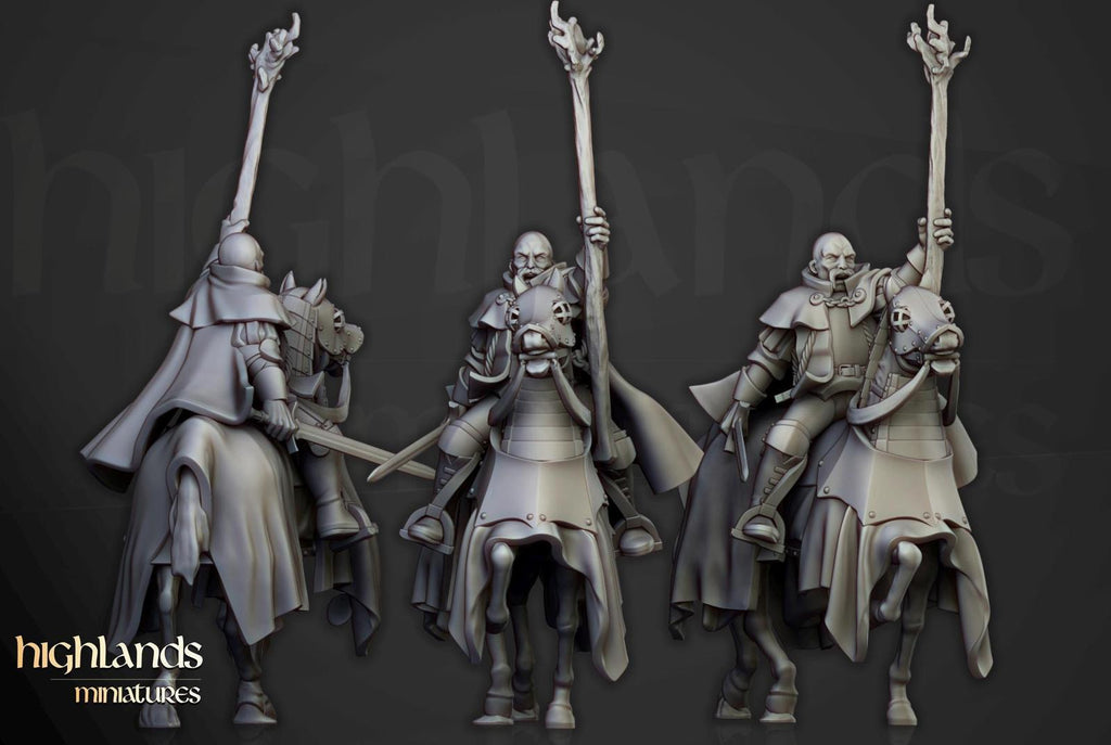 Sunland battle mage | Highlands miniatures