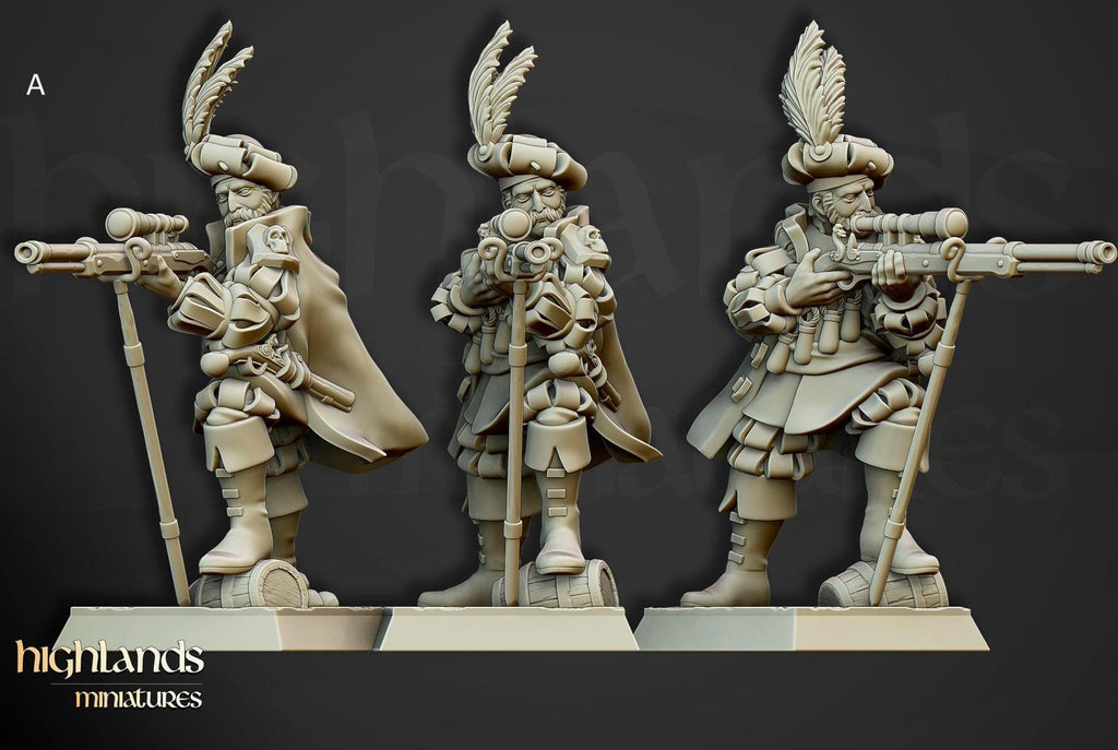 Sunland imperial long shooter | Highland Miniatures