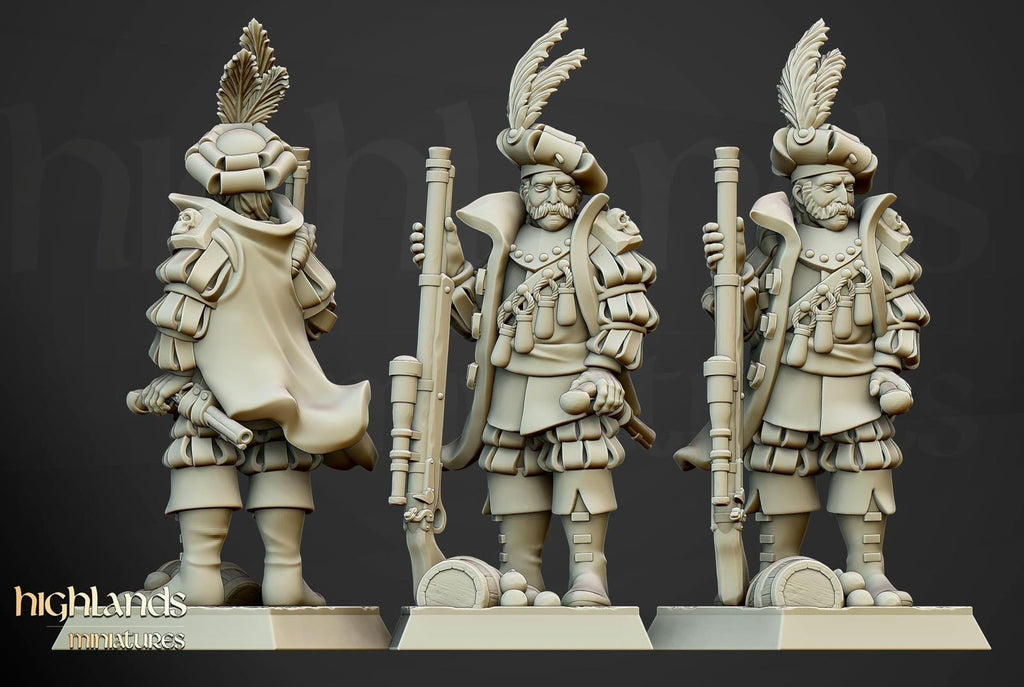 Sunland imperial long shooter | Highland Miniatures