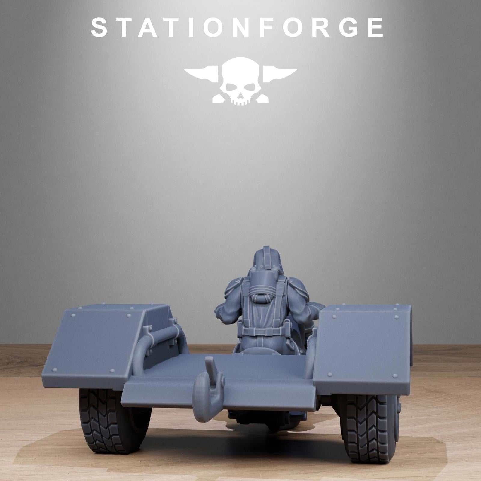 Grim Guard Support Vehicles Bike / Car