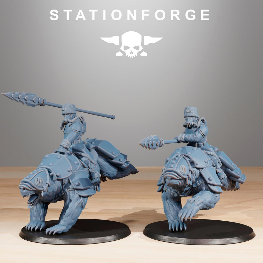 Grim Guard Bear Riders x 11