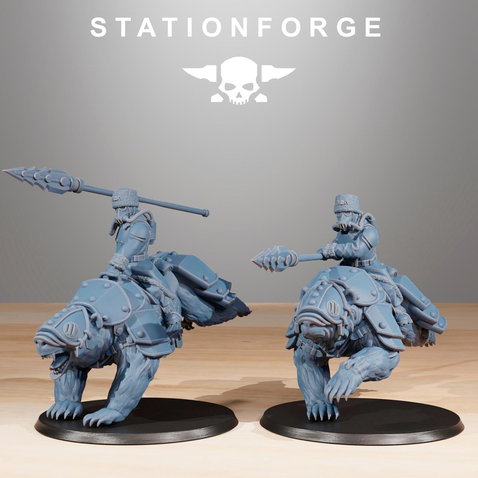 Grim Guard Bear Riders x 11