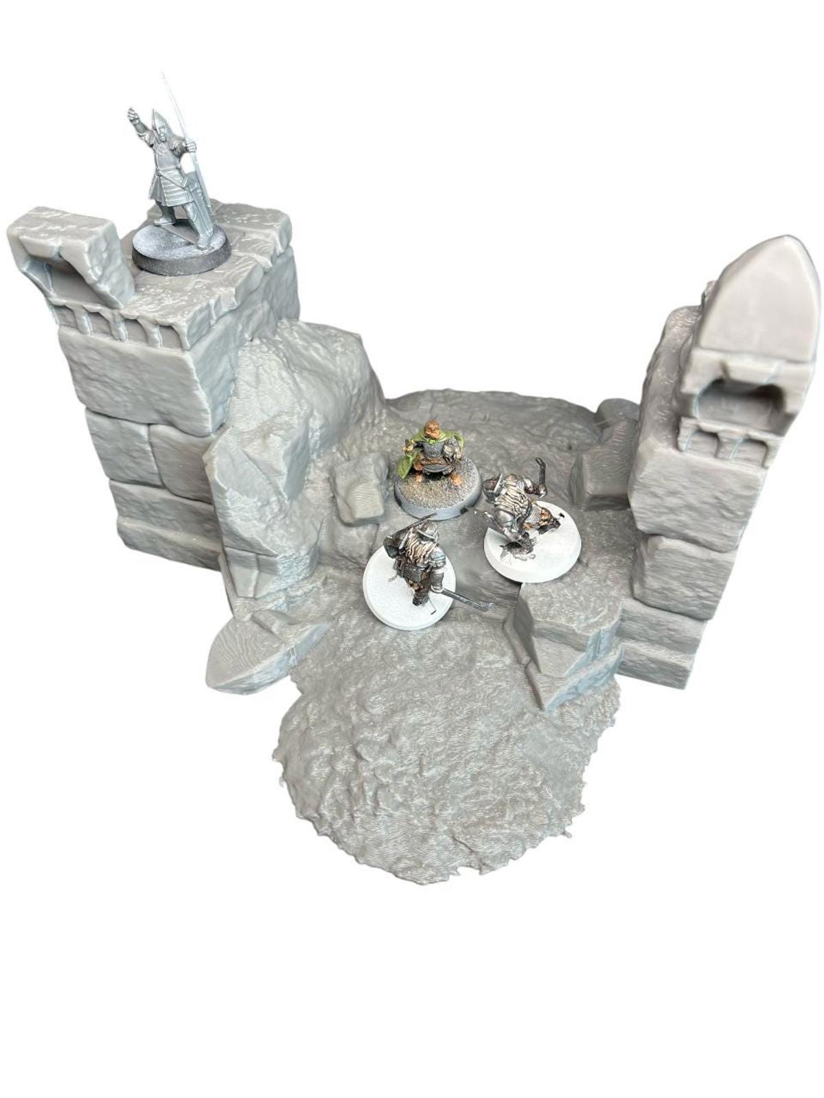 Walls & Gatehouse Kingdom of Tor Ithilas Conquest Creations