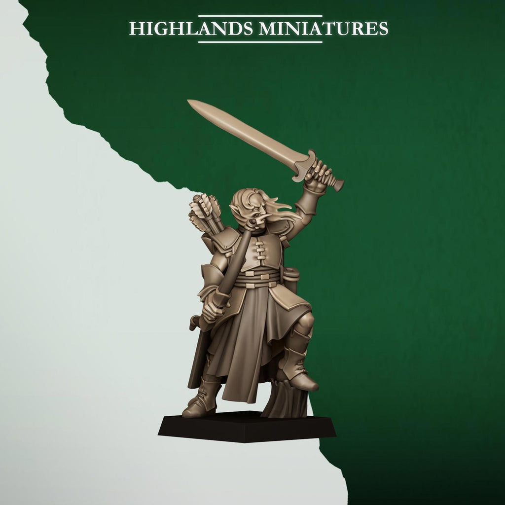 Feral Archers, Feral Elves - Highlands Miniatures
