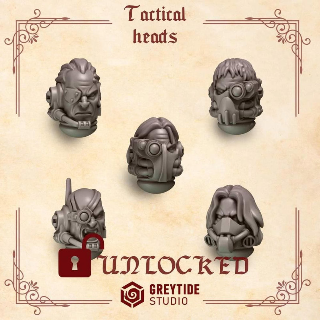 Crimson Lords Tactical Heads