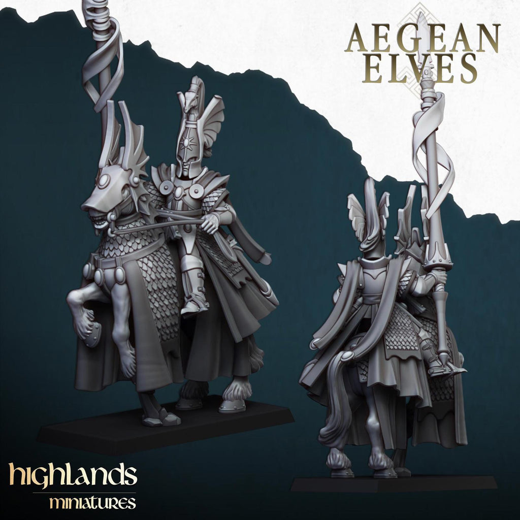 Aegean Elves Lord - Highlands Miniatures