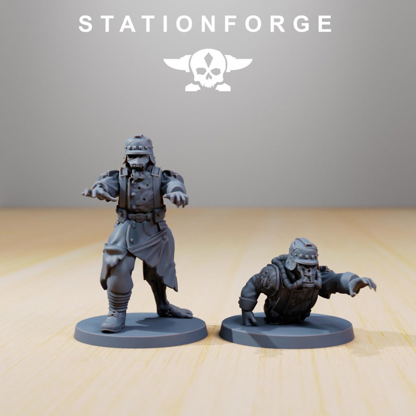 Grim Guard Zombies x2
