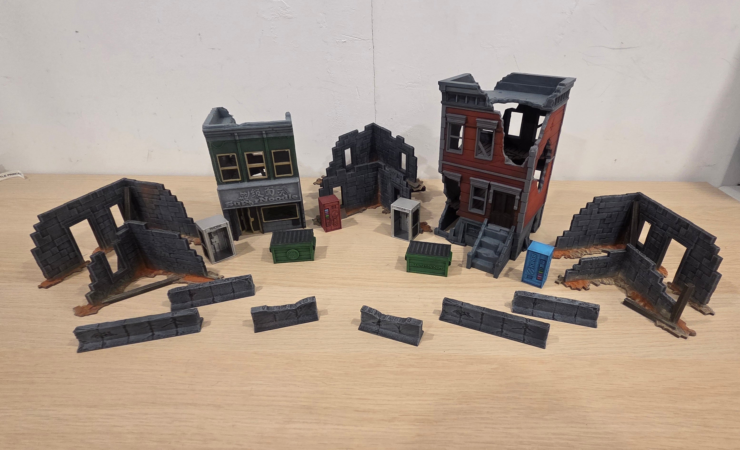 Battle for Boston terrain bundle - 28mm wargaming terrain