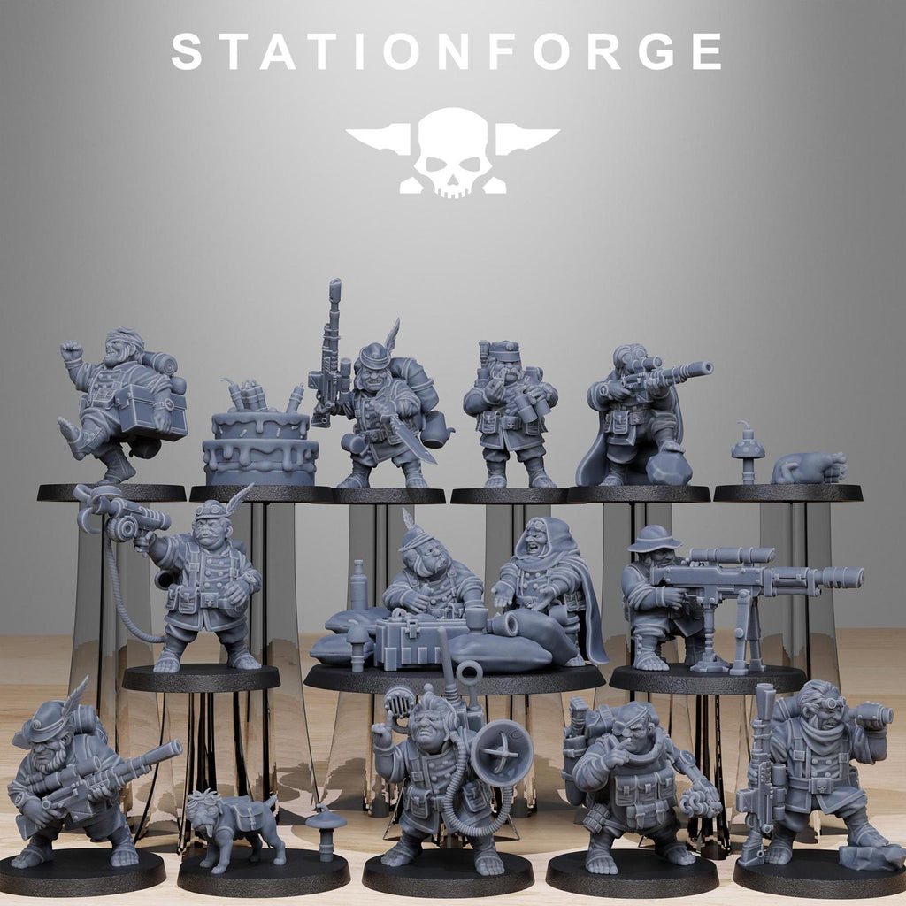 Grim Guard Skulldart Trappers - set of 14 minis