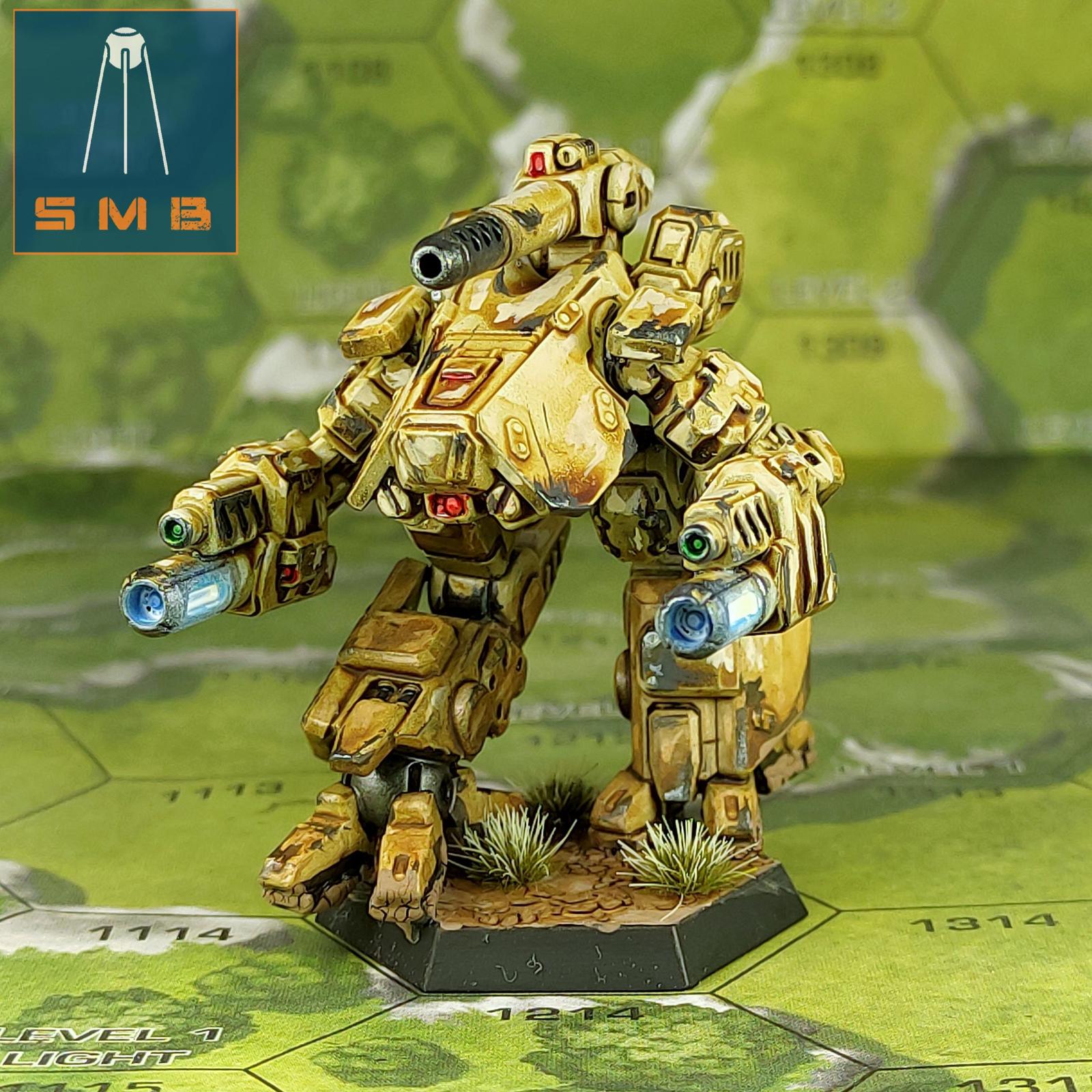 Marauder II | Sir Mortimer Bombito | American Mecha | Compatible with BT and other 6mm Tabletop Wargames