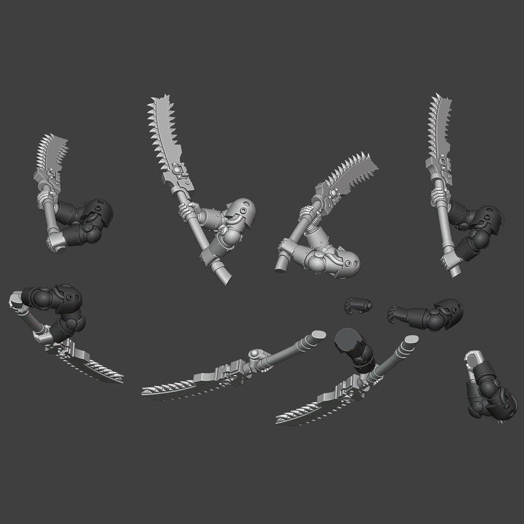 Gen 2/6 - Chain Glaive Arms add on