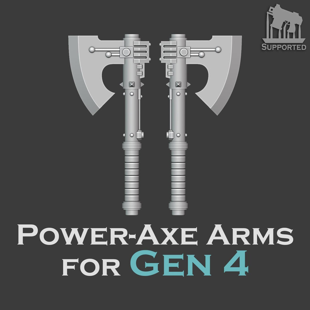 Gen 4 - Power Axe Arms