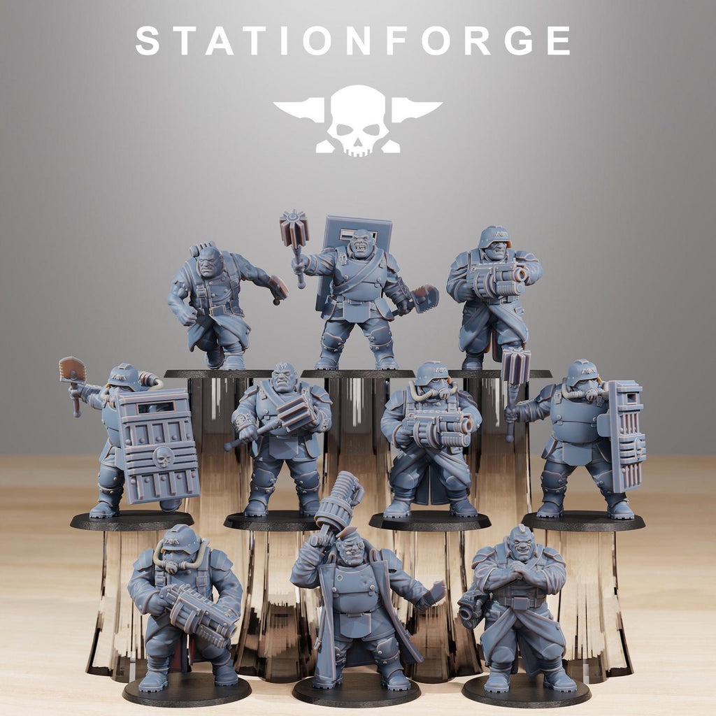 Grim Guard Mutant Squad - set of 10