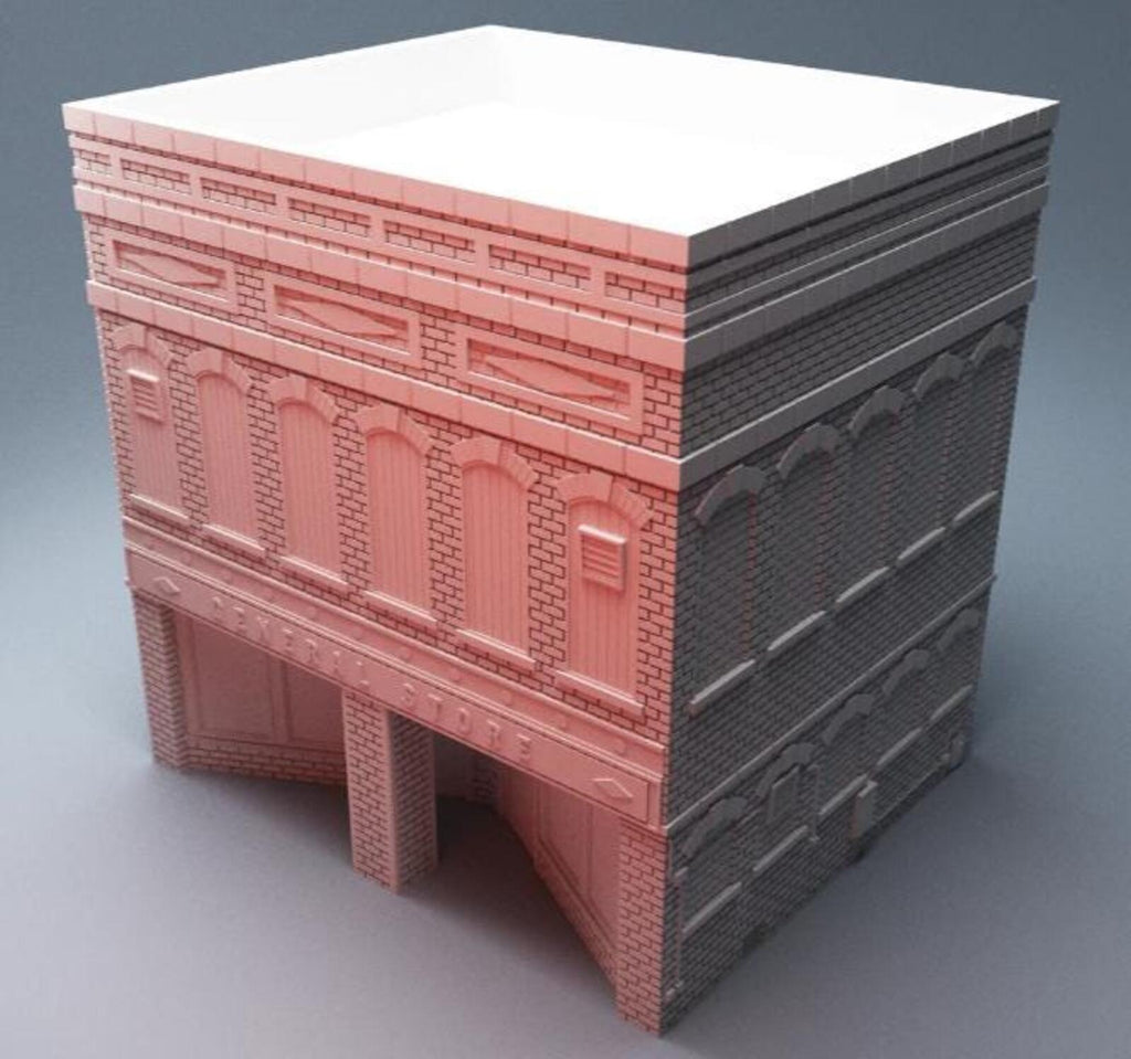 Urban General Store – Modern City Building for MCP – Corvus Games Terrain