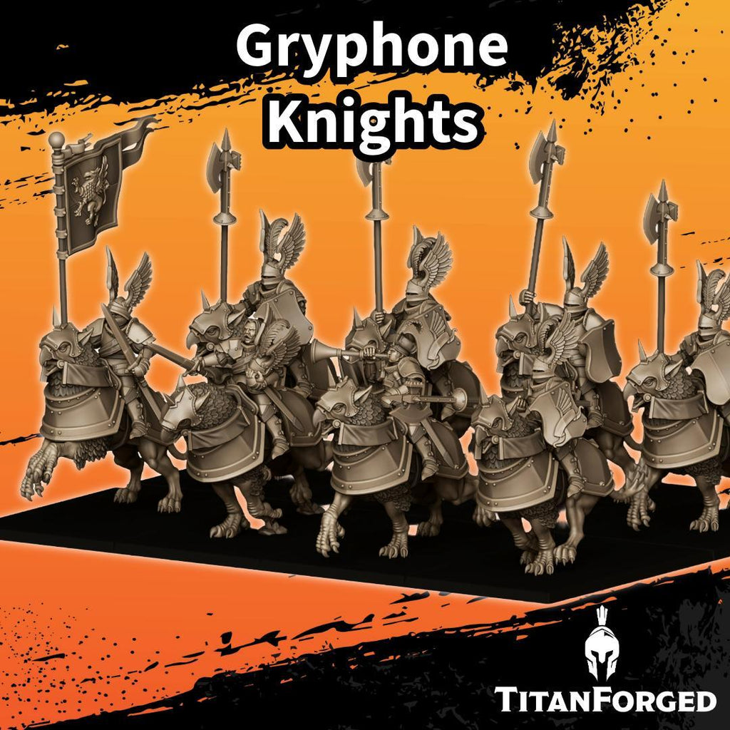 Gryphone Knights - Highlands miniatures