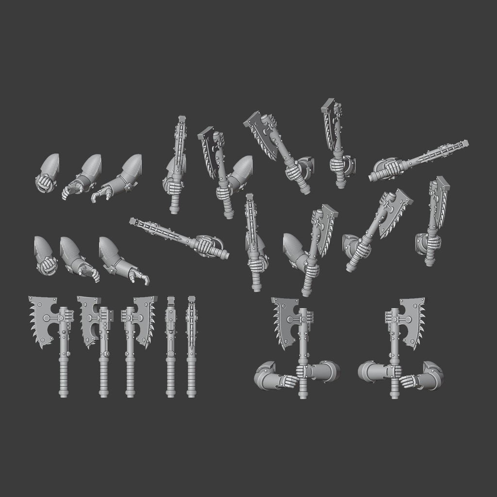 Gen 4 - Chain Axe Arms