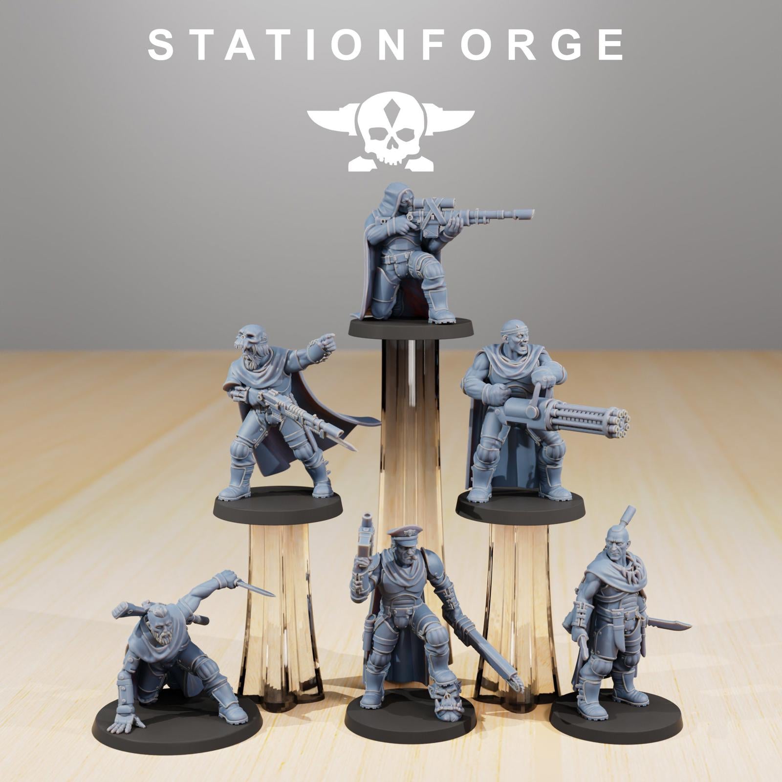 Grim Guard Orkaz Hunters (6)