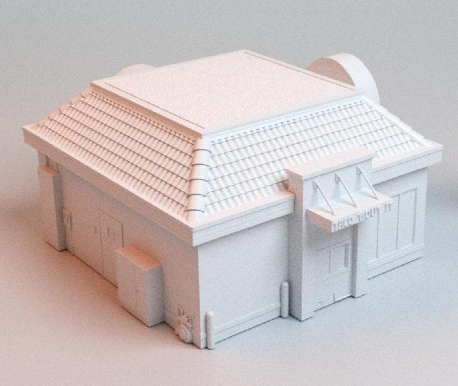 Urban Taco Shop – Modern City Building for MCP – Corvus Games Terrain