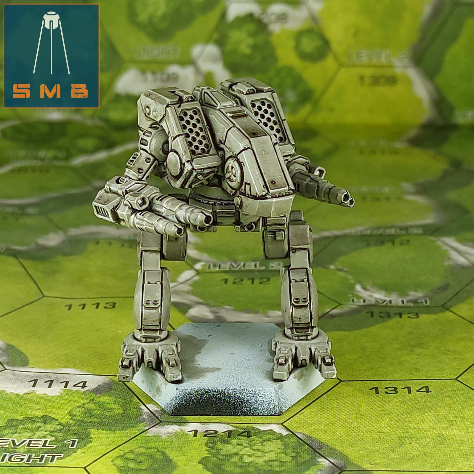 Mad Dog (Vulture) - Multiple Variants | Sir Mortimer Bombito | American Mecha | Compatible with BT and other 6mm Tabletop Wargames