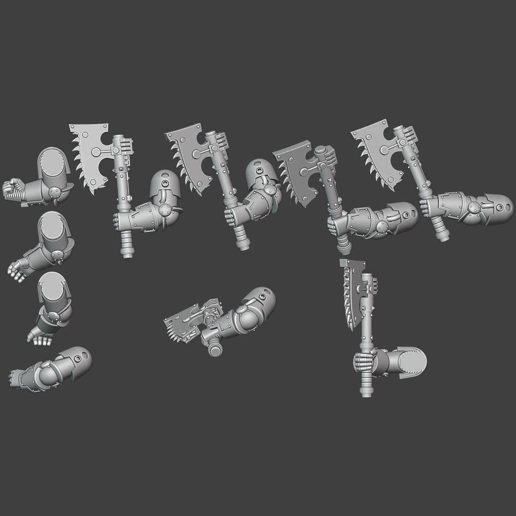 Gen 3 - Chain axe arms