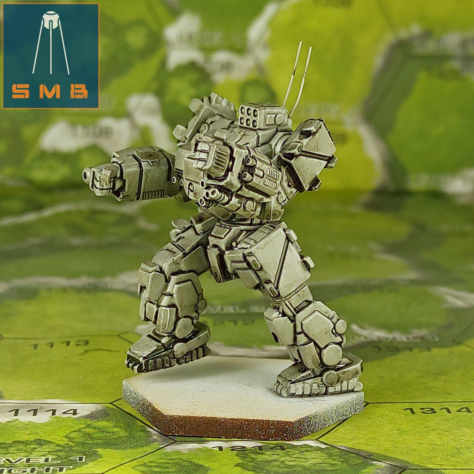 Thunderbolt C  | Sir Mortimer Bombito | American Mecha | Compatible with BT and other 6mm Tabletop Wargames