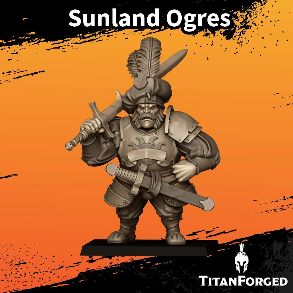 Sunland Ogres  - Highlands miniatures - Sunland empire