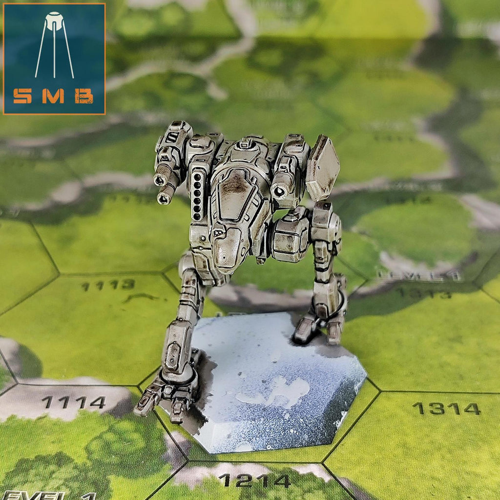 Raven RVN-2X | Sir Mortimer Bombito | American Mecha | Compatible with BT and other 6mm Tabletop Wargames