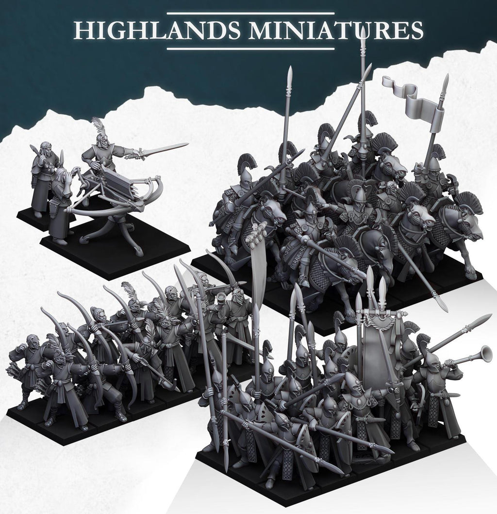 Aegean Elves Starter Army - Highlands Miniatures