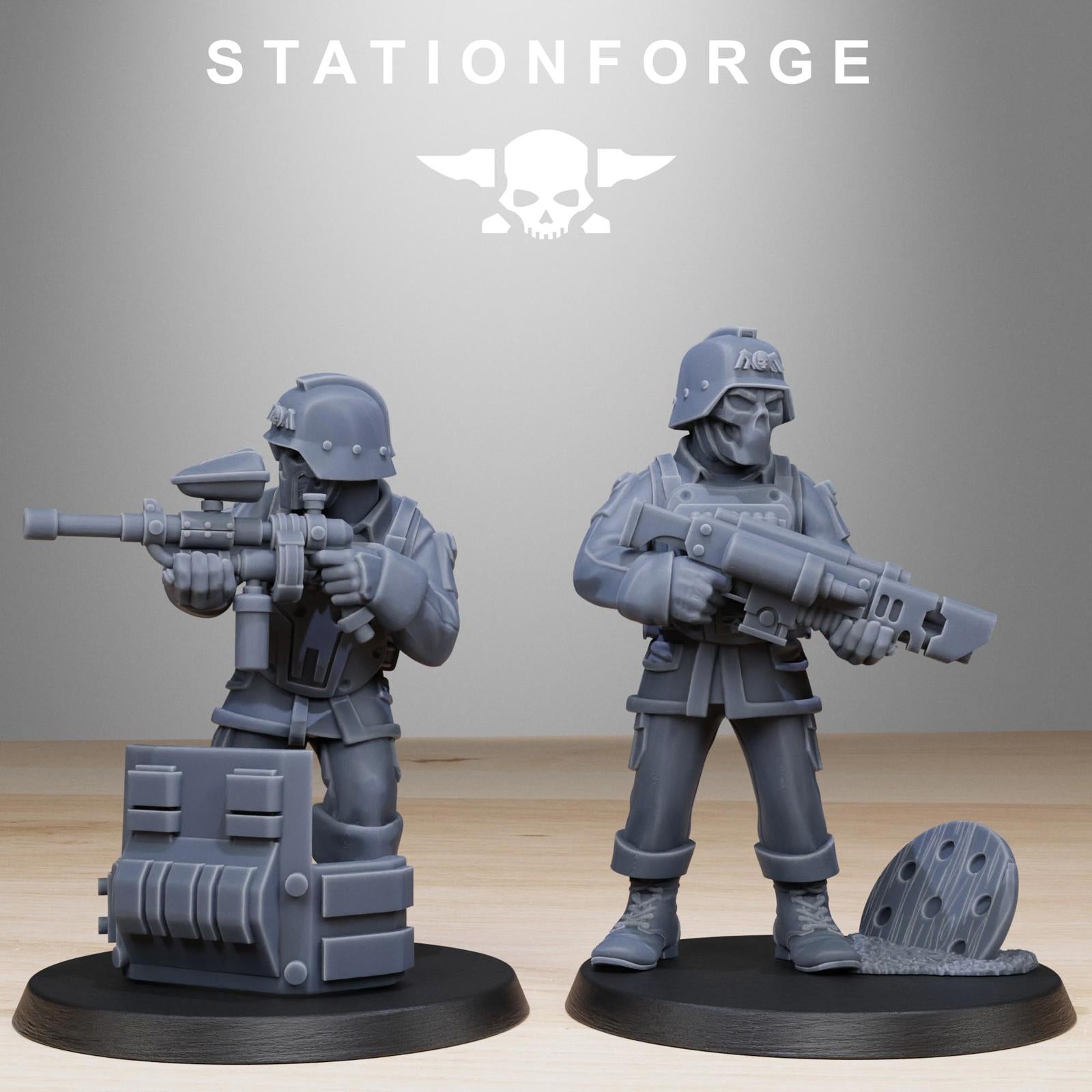 Grim Guard Paintball Squad - set of 10