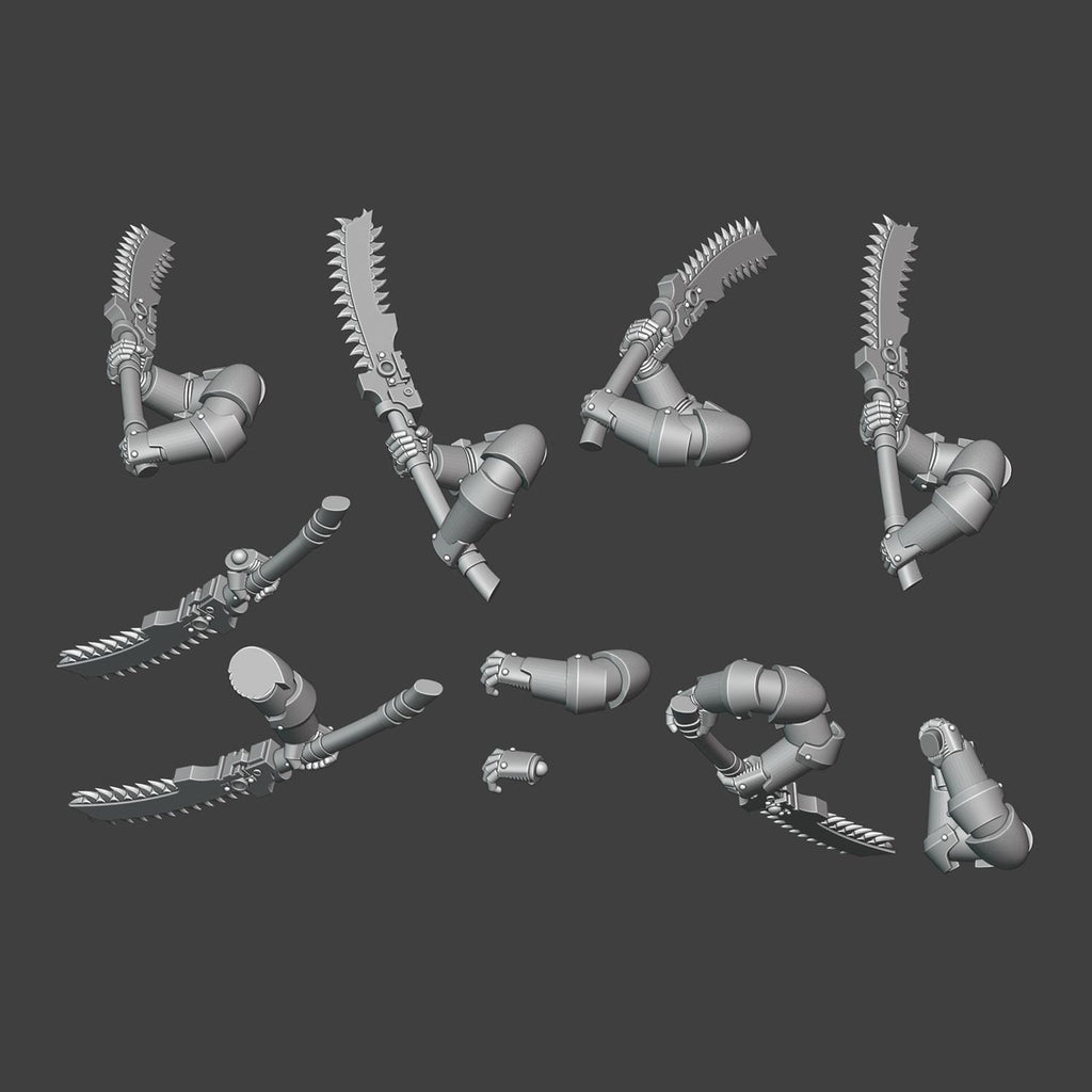 Gen 4 - Chain Glaive Arms