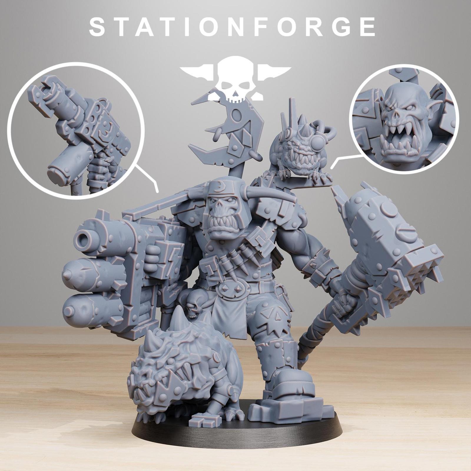 Station Forge Orkaz BlackSkull minitures